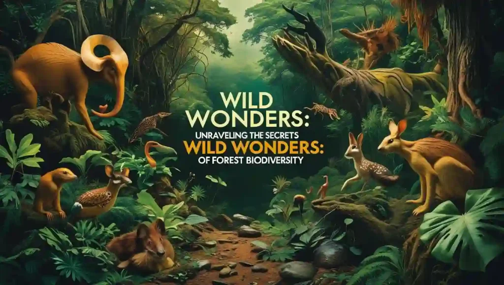 forest ecosystems, wildlife in forests, forest biodiversity in tropical rainforest, What is the biodiversity of the tropical rainforest?, Endemic Species, Threats to Biodiversity,  Deforestation, Climate Change, Ecosystem Services