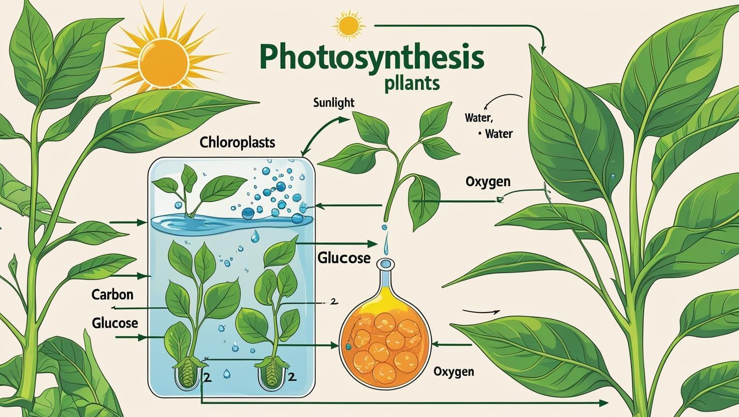 photosynthesis of plants, and genetic engineering can supercharge this process.