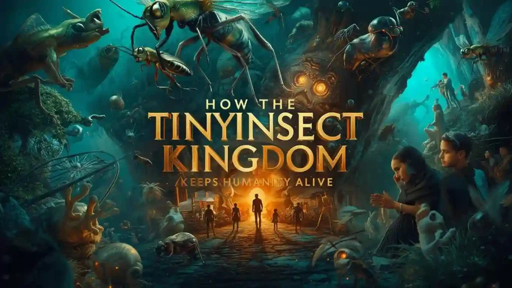 “human dependency on insects”; Secondary: “insect pollination,” “insects in ecosystems,” “insect decline.” Insect